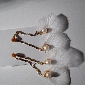 earrings  petals  12 pairs